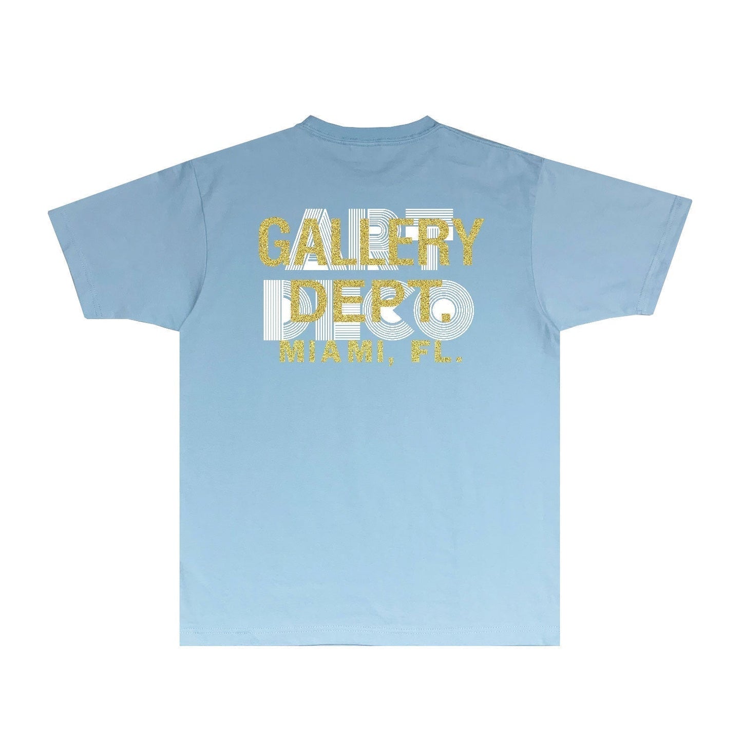 Gallery Dept T Shirt Retro Printed Loose Short-Sleeved Shirt (part2)