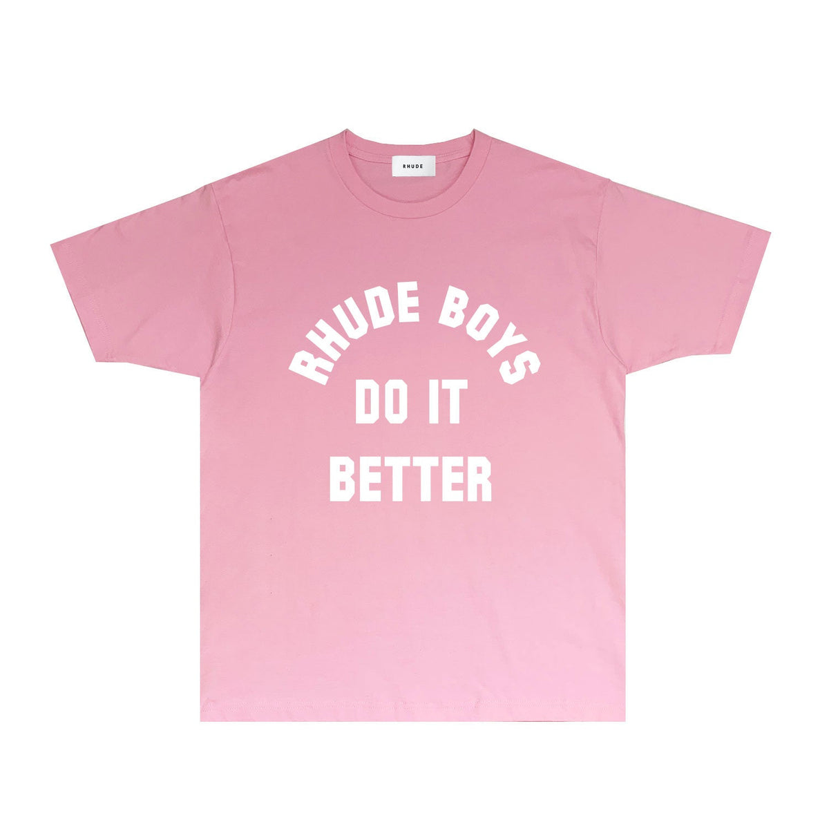 Rhude T-shirts Printed Trendy Pure Cotton