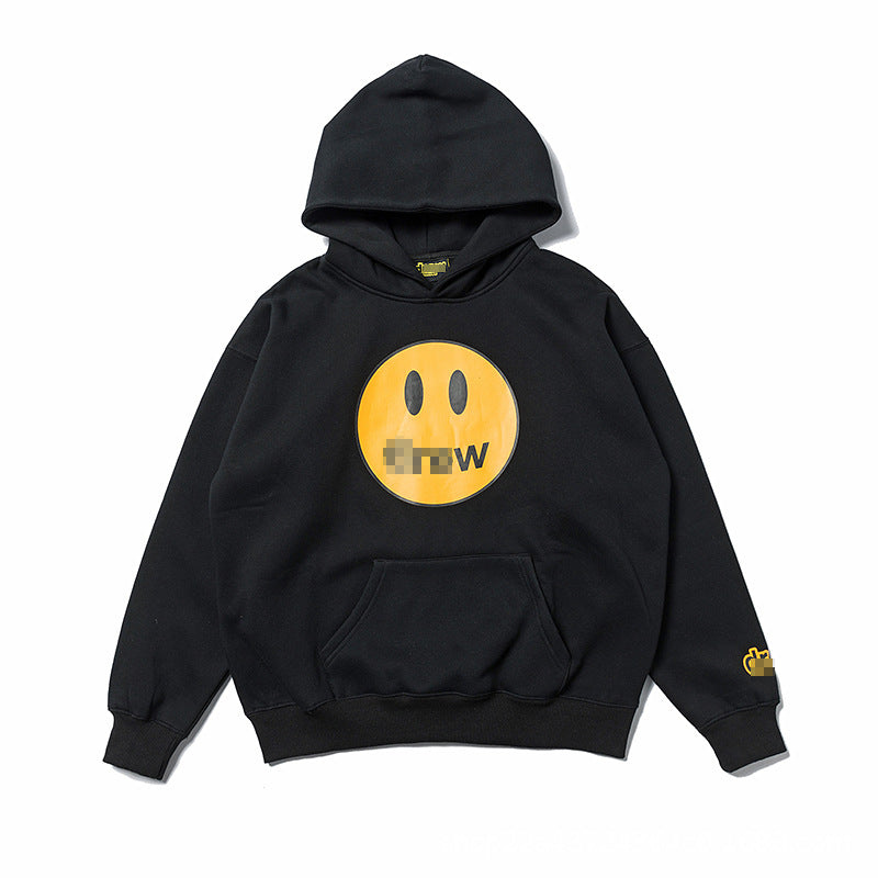 Drew House Hoodie Unisex Loose Casual Fleece Hoodie