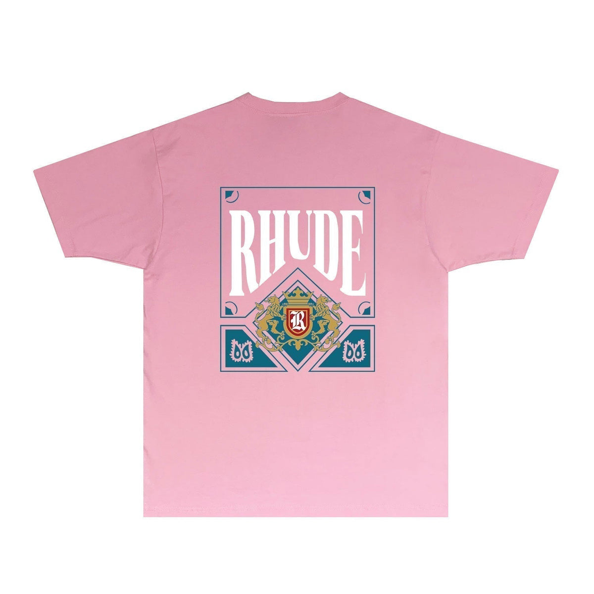 Rhude T-shirts Printed Trendy Pure Cotton