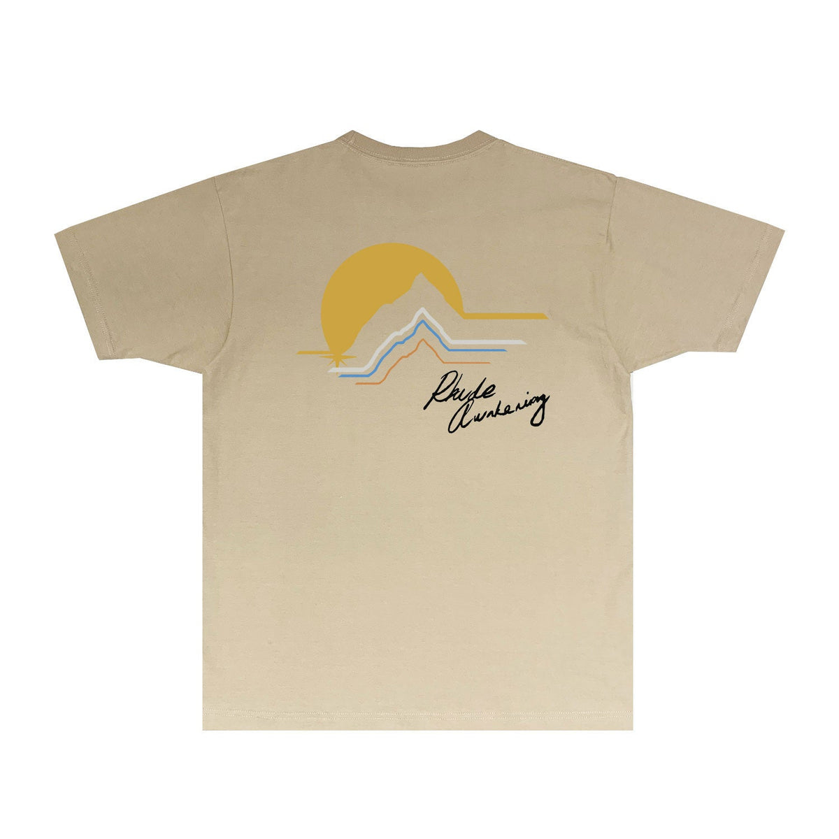 Rhude T-shirts Printed Trendy Pure Cotton