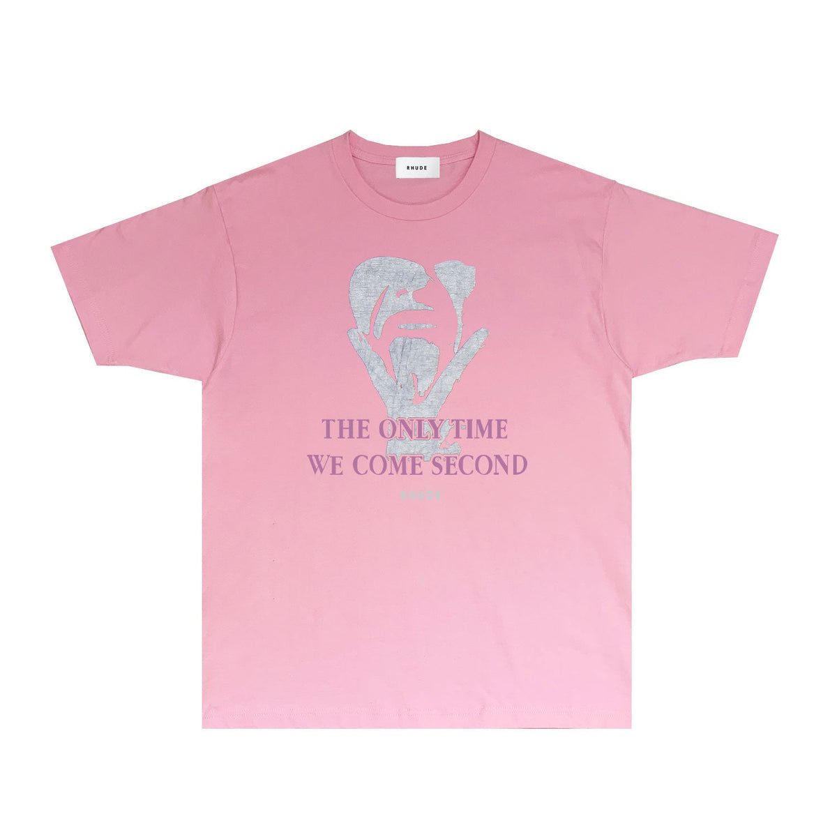 Rhude T-shirts Printed Trendy Pure Cotton