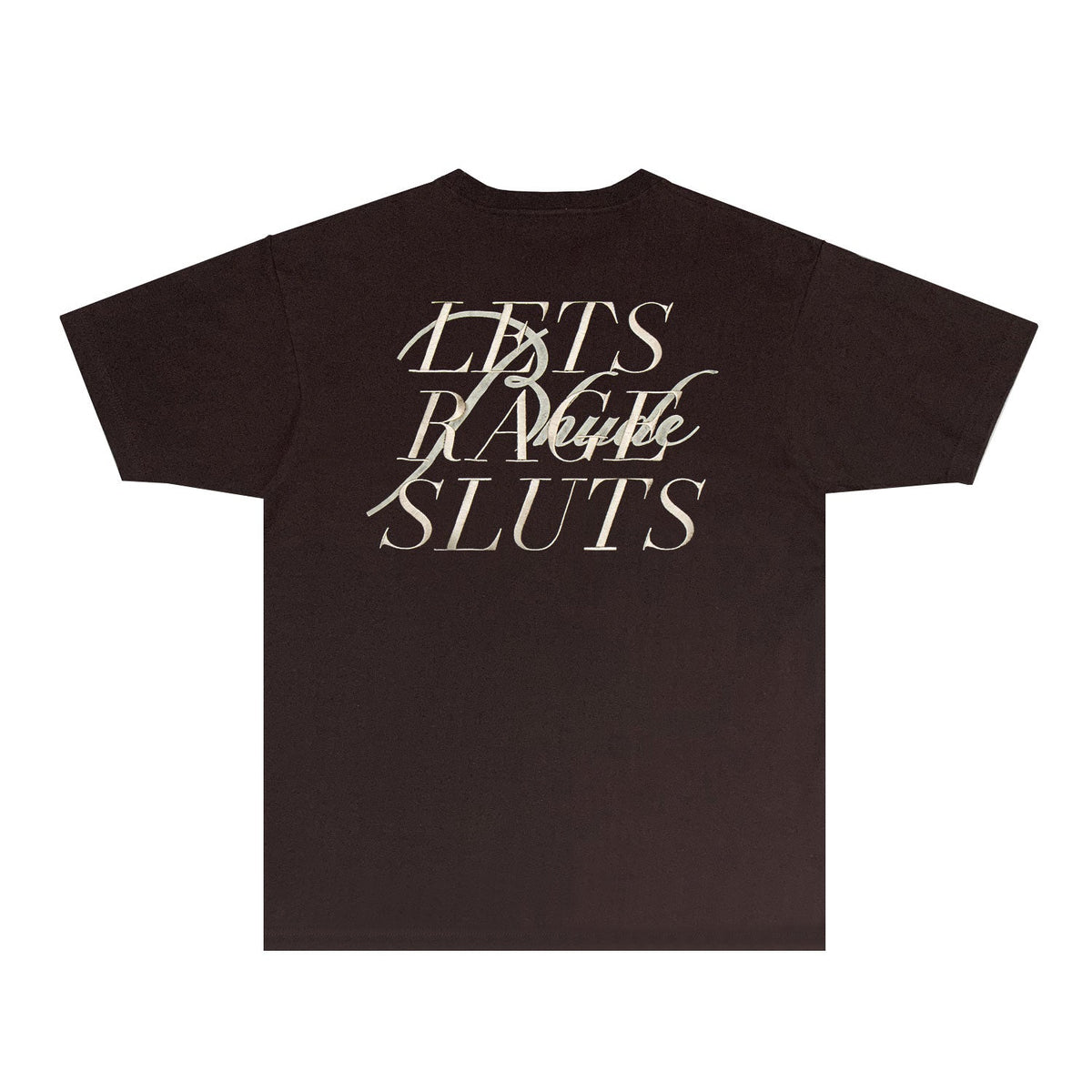Rhude T-shirts Printed Trendy Pure Cotton