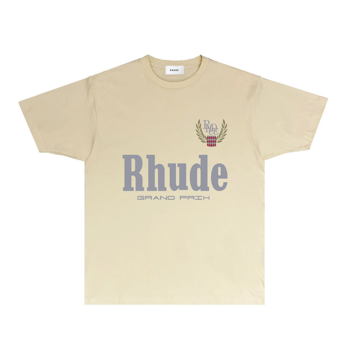 Rhude T-shirts Printed Trendy Pure Cotton