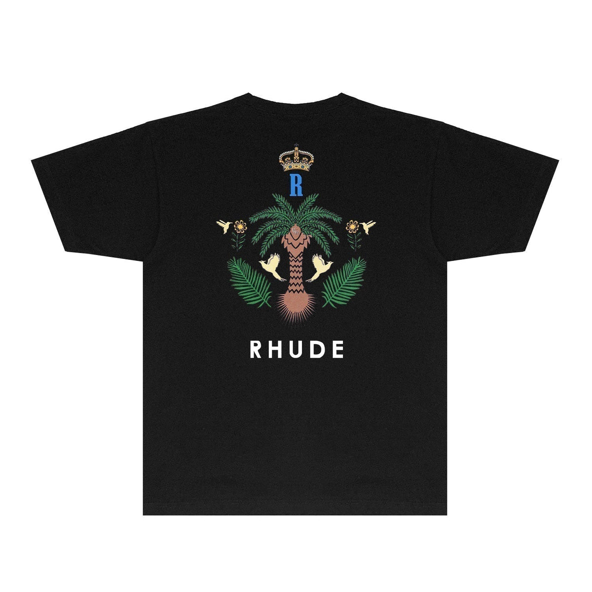 Rhude T-shirts Printed Trendy Pure Cotton