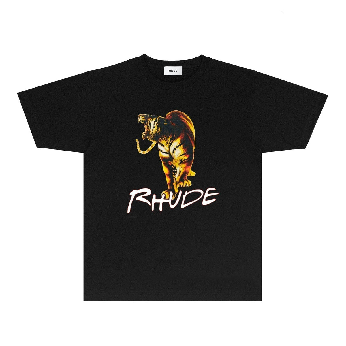 Rhude T-shirts Printed Trendy Pure Cotton