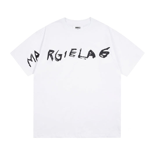 Maison Margiela T-shirt Crew Neck, Loose Short Sleeve T-shirt