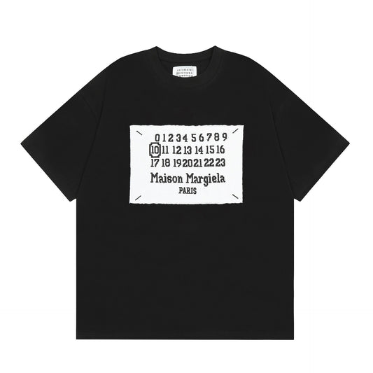 Maison Margiela T-shirt Crew Neck Loose Short Sleeve T-shirt