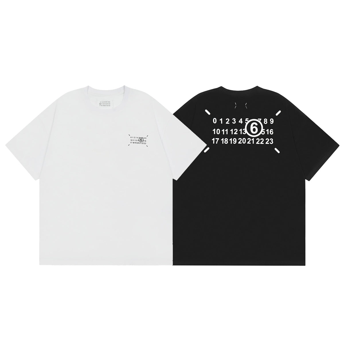 Maison Margiela T-shirt Crew Neck Loose Short Sleeve T-shirt