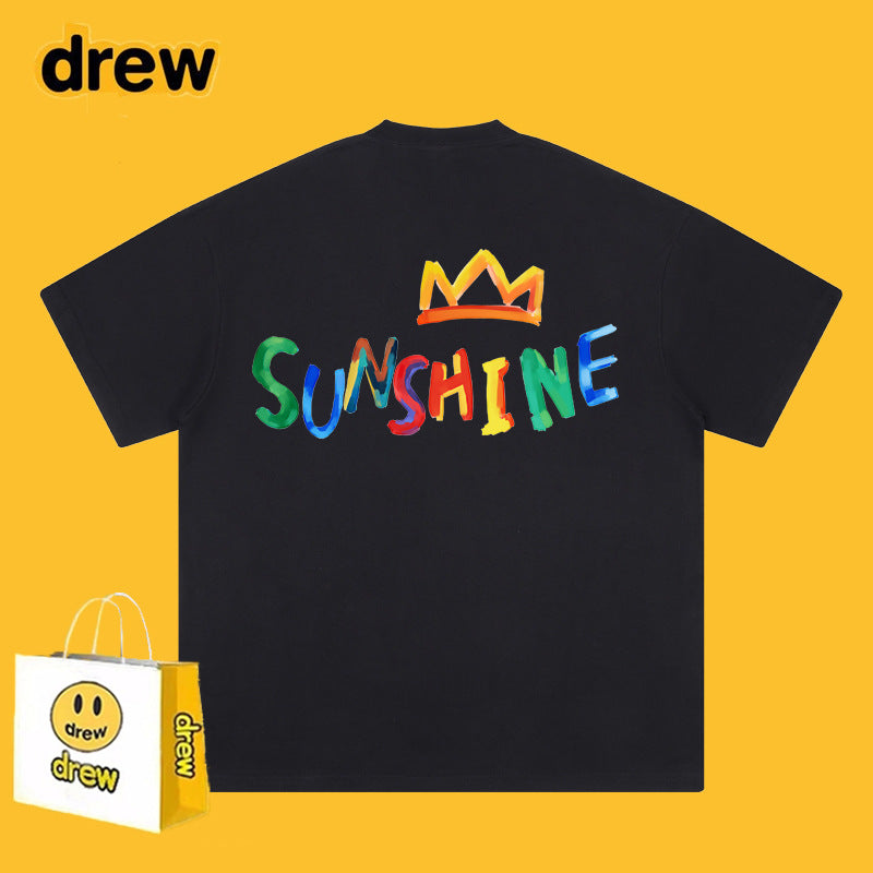 Drew T-shirts Short-Sleeved Clothes Heavy Weight
