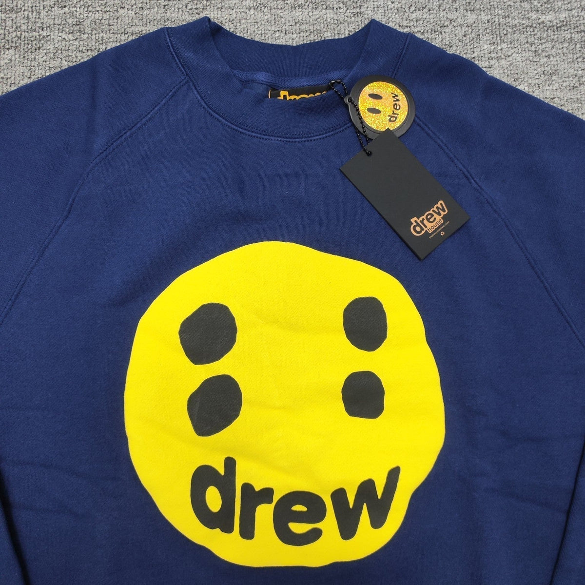 Drew House Sweatshirts Unisex Loose Foam Logo Sweatshirts