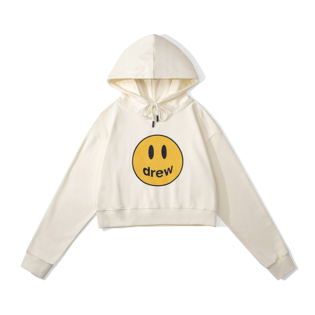 Drew House Hoodie Classic Logo Short Hoodie For Girls