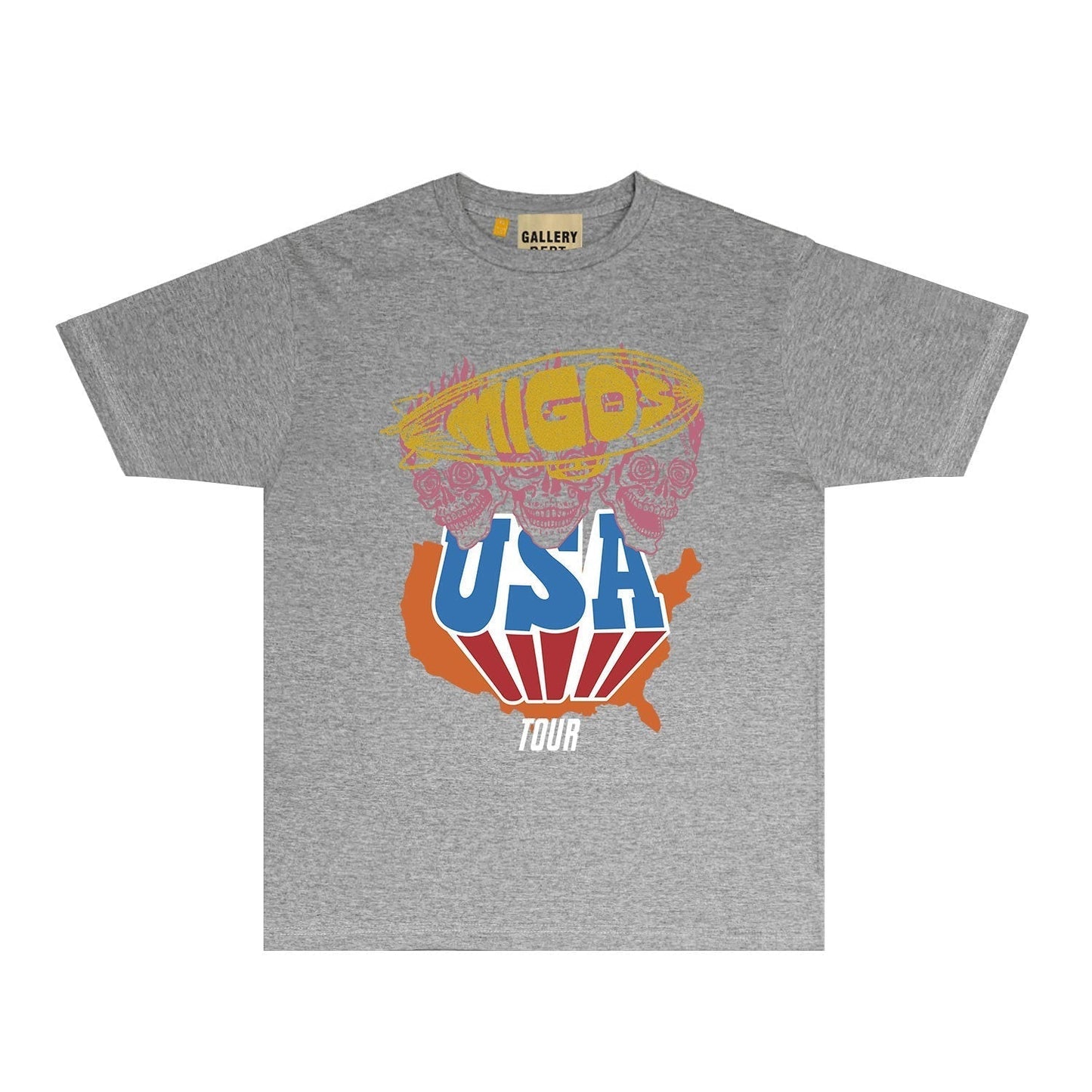 Gallery Dept T Shirts European And American Tee Shirt Short Sleeve T-Shirt Blouse