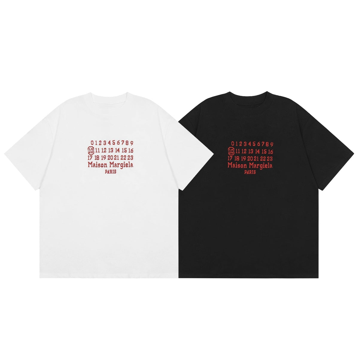 Maison Margiela T-shirt Crew Neck Loose Short Sleeve T-shirt