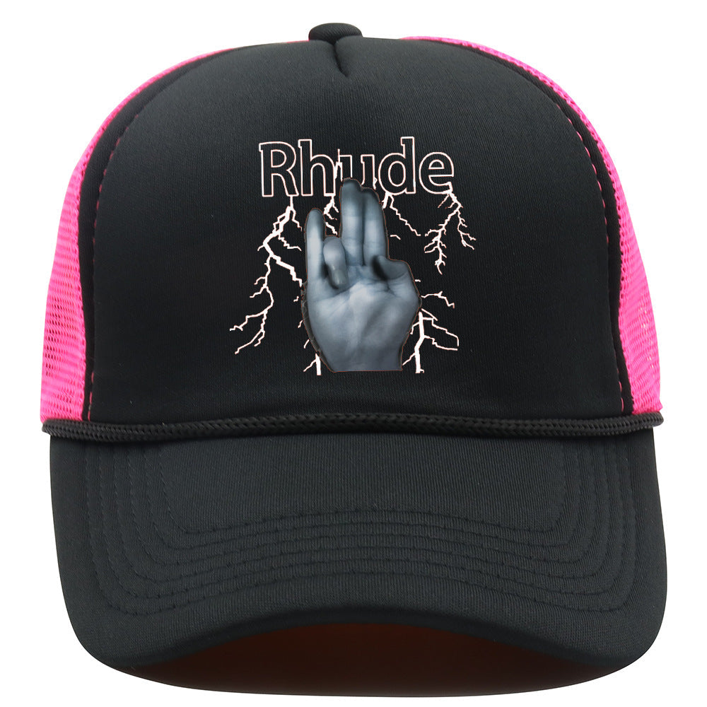 Rhude Hat Street Mesh Baseball Cap
