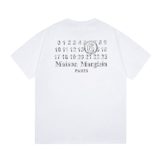 Maison Margiela T-shirt Crew Neck Loose Short Sleeve T-shirt