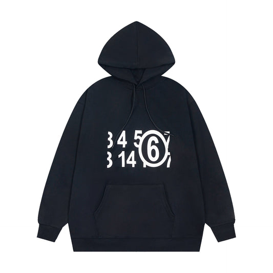 Maison Margiela Hoodie Crew Neck Loose Hooded Sweater