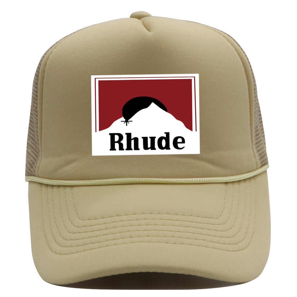 Rhude Hat Vintage Breathable Shade Baseball Cap