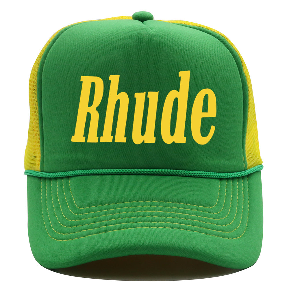 Rhude Hat Outdoor Shade Baseball Cap Couple