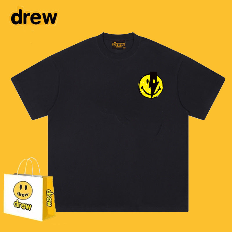 Drew T-shirts Loose round Neck