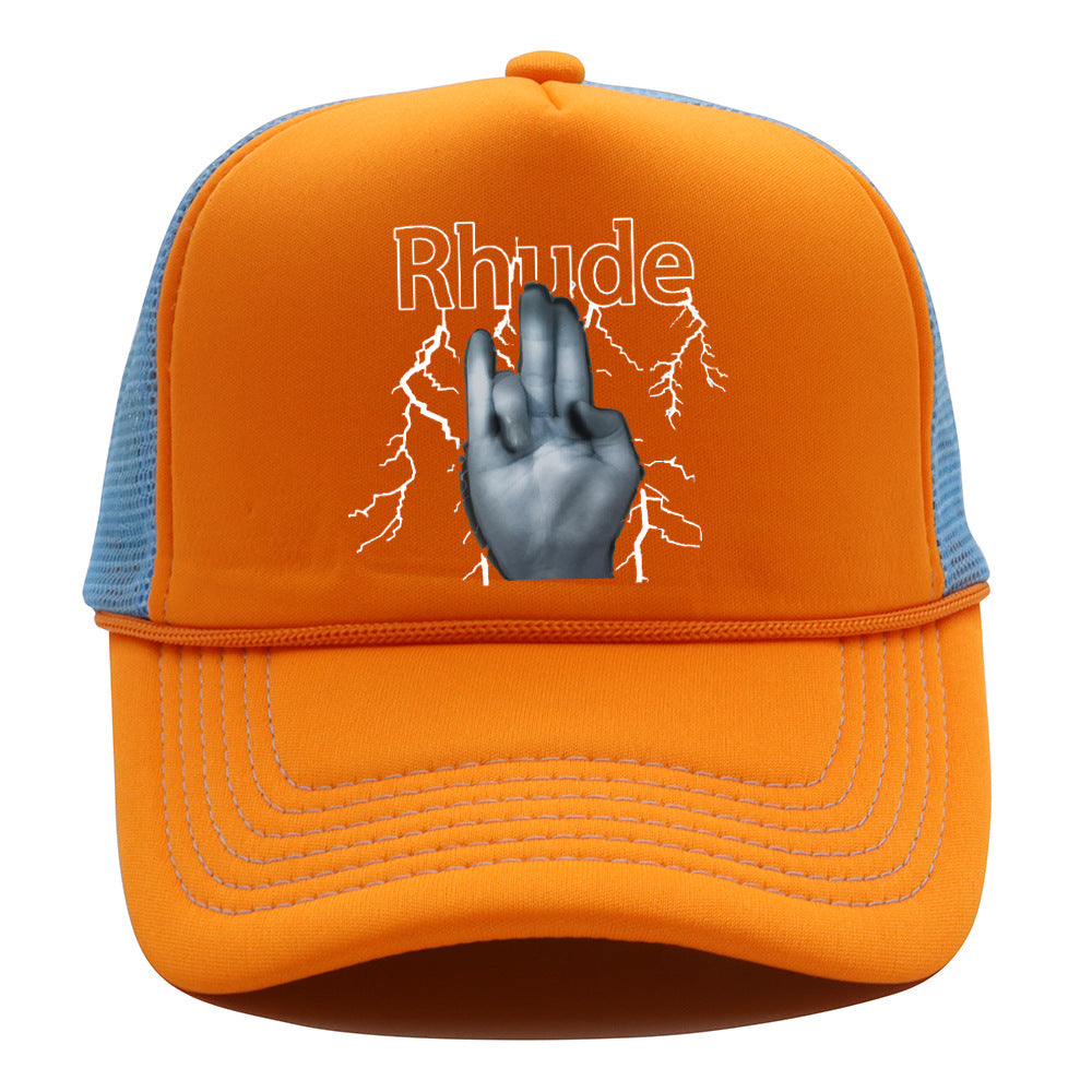 Rhude Hat Street Mesh Baseball Cap