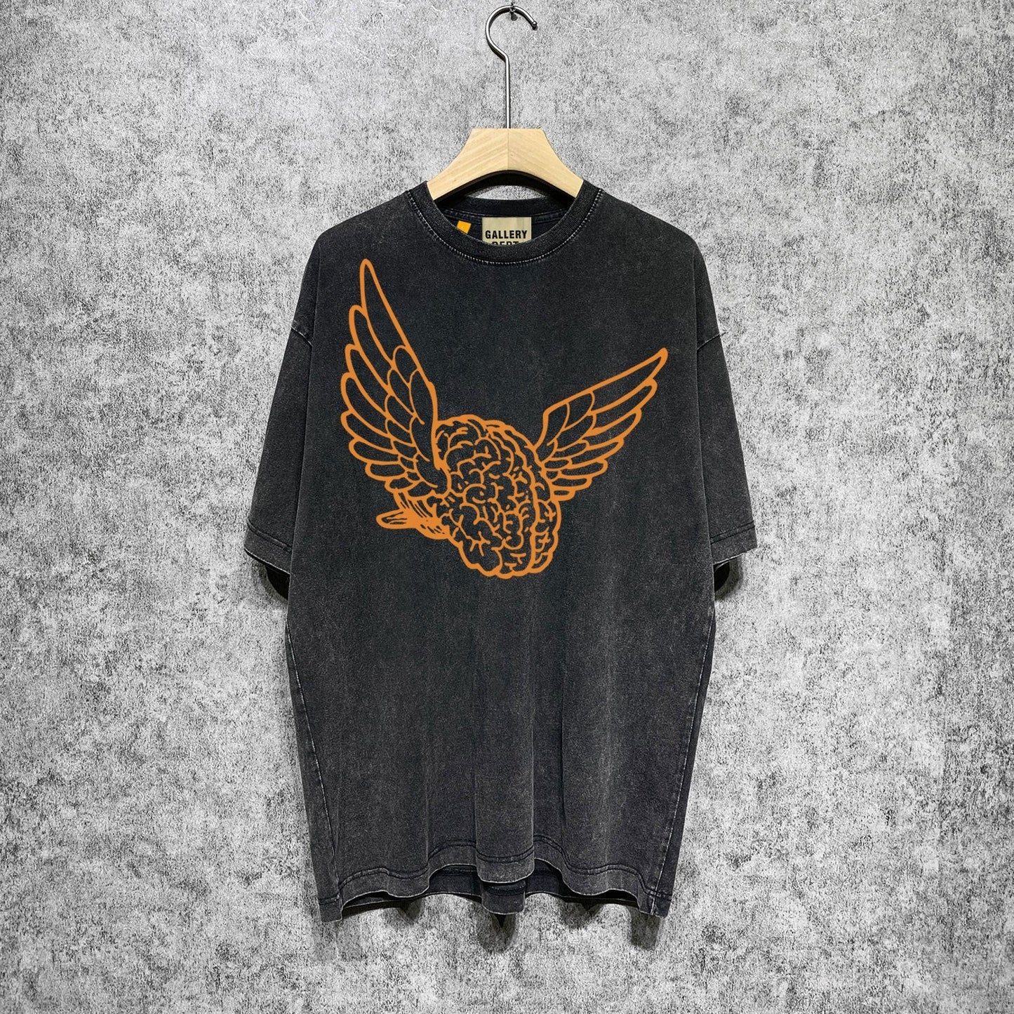 Gallery Dept T Shirts Tee Shirt Washed and Worn Short Sleeve T-shirt Blouse