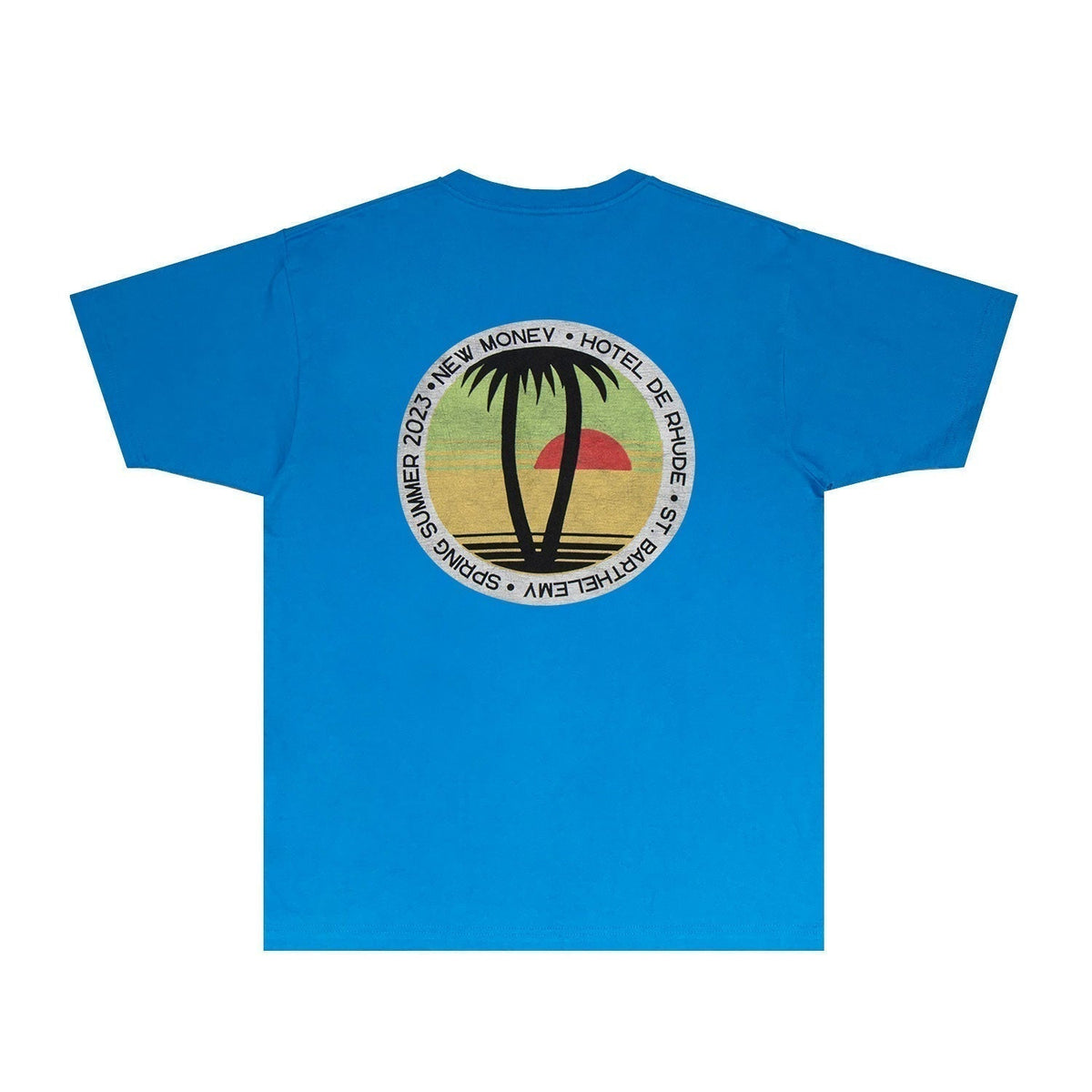 Rhude T-shirts Printed Trendy Pure Cotton