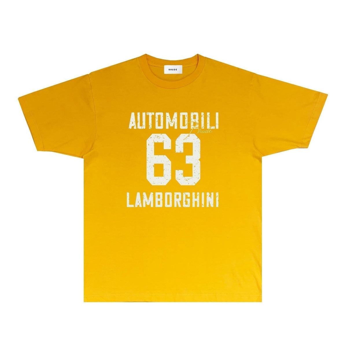Rhude T-shirts Printed Trendy Pure Cotton