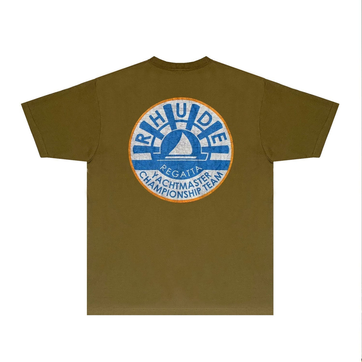 Rhude T-shirts Printed Trendy Pure Cotton