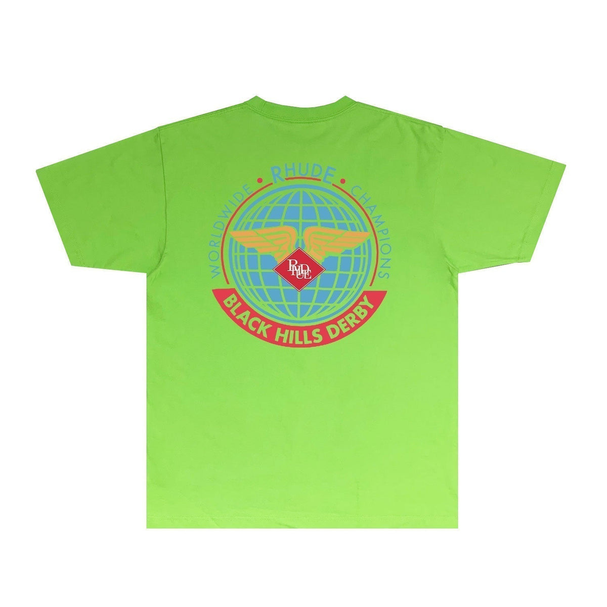 Rhude T-shirts Printed Trendy Pure Cotton