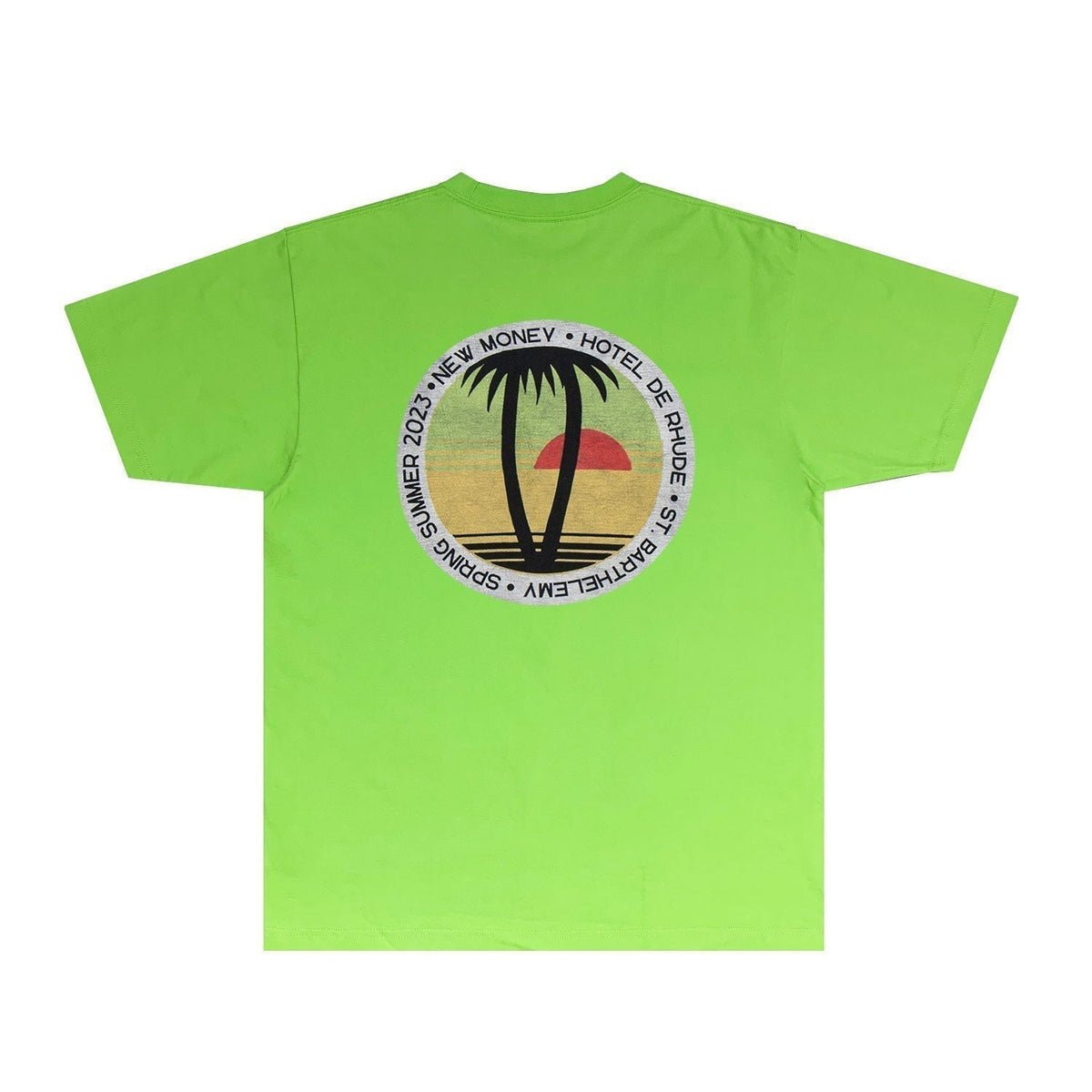Rhude T-shirts Printed Trendy Pure Cotton