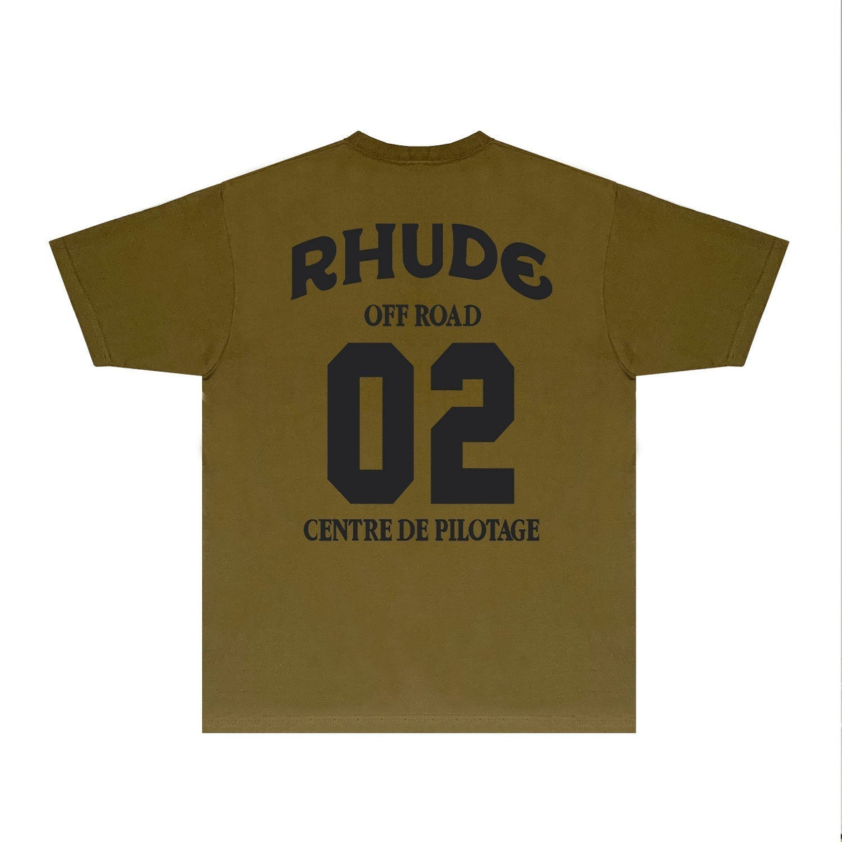 Rhude T-shirts Printed Trendy Pure Cotton